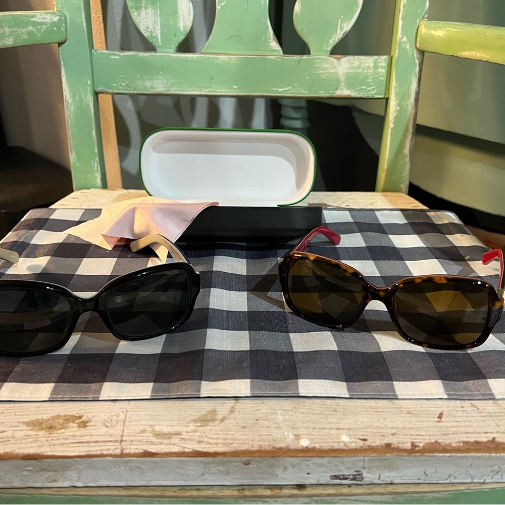 Kate Spade Sunglasses - Black and Tortoise